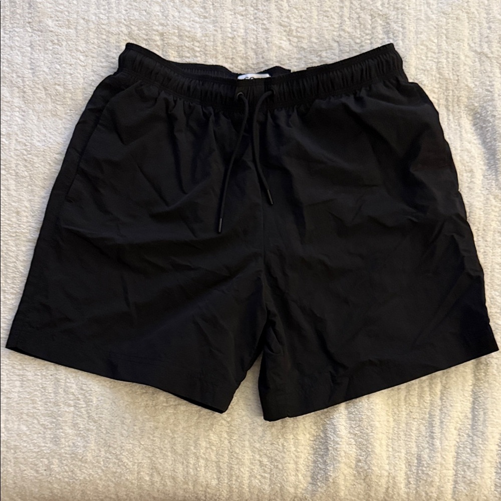 COS Dark Mesh Shorts